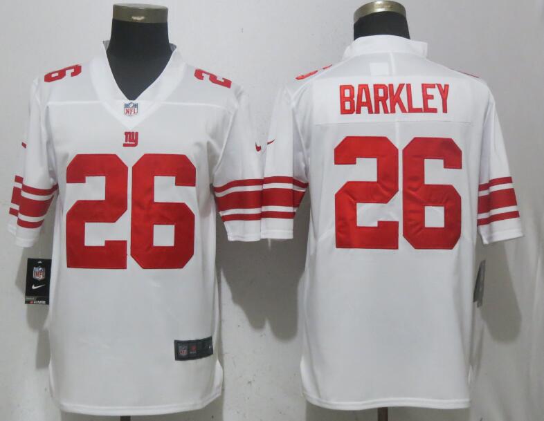 Men New York Giants #26 Barkley White Vapor Untouchable Limited Playe NFL Jerseys->los angeles lakers->NBA Jersey